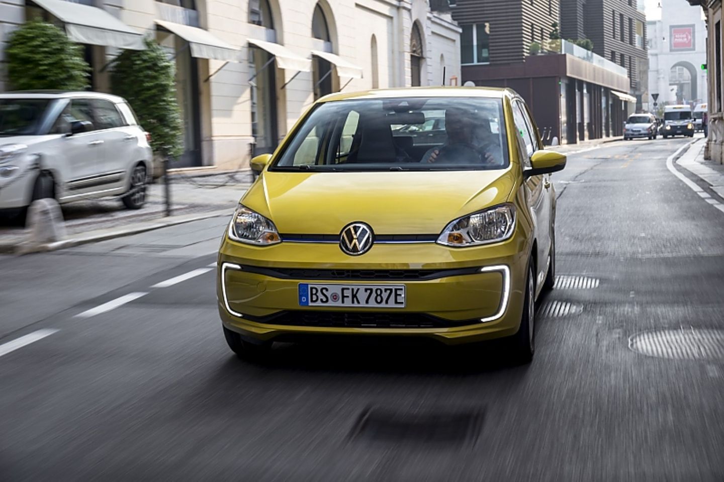 Der Verbrauch beläuft sich auf 14,6 kWh/100 km (WLTP)