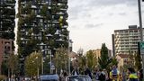 Mille Miglia Green machte auch beim berühmten Bosco Verticale Station