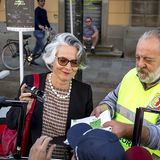 Die Streckenposten waren herzlich