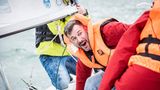 Jochen Schropp nimmt Fahrt auf.