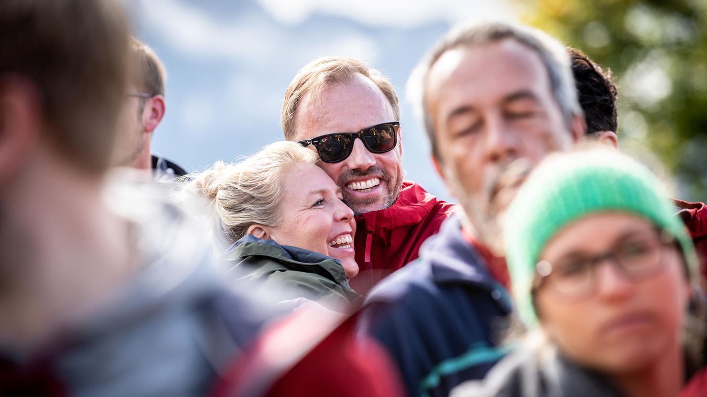 Astrid Bleeker (G+J) und Godo Krämer (Value Retail Management)