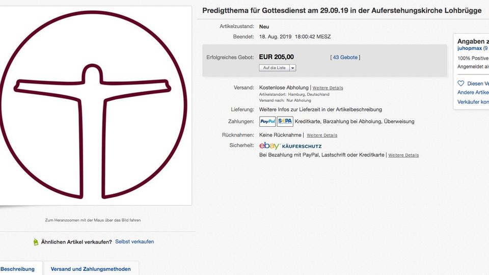 Ebay-Auktion