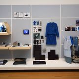 KLM im Stedelijk Museum in Amsterdam: In der Design-Abteilung zeigt eine Ausstellung die Entwicklung 2013 der Business Class durch das Jongerius Design Studio aus Berlin.