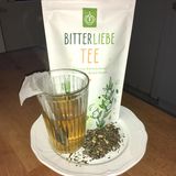 Zuerst wurde der Tee getestet