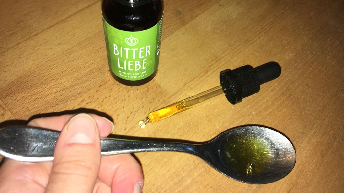 Die Tropfen wurden morgens und abends eingenommen