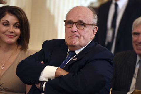 Der einstige New Yorker Bürgermeister Rudy Giuliani ist der Anwalt von Donald Trump