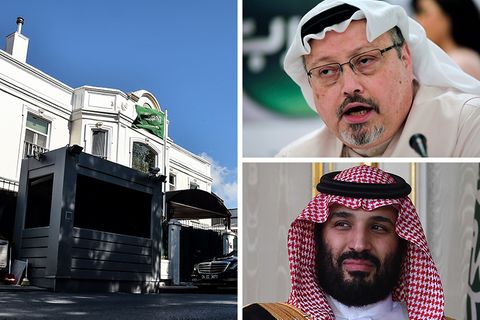 Das Konsulat Saudi-Arabiens in Istanbul