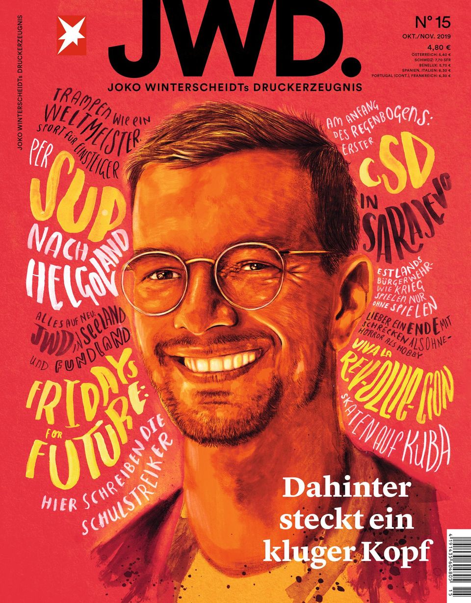 JWD Joko Winterscheidt's Druckerzeugnis Cover der JWD, Ausgabe 15