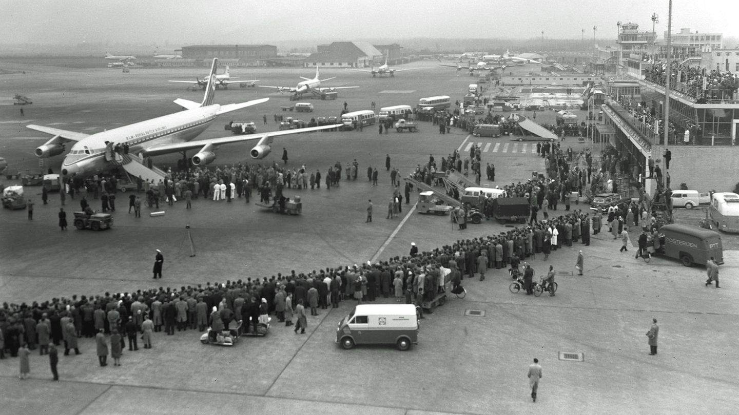 DC-8 von KLM