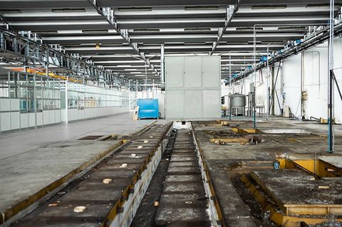Bugatti Fabrik in Campogalliano / Italien