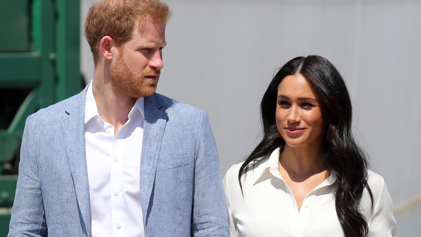 Prinz Harry und Herzogin Meghan zum Abschluss ihrer Afrikareise in Johannesburg