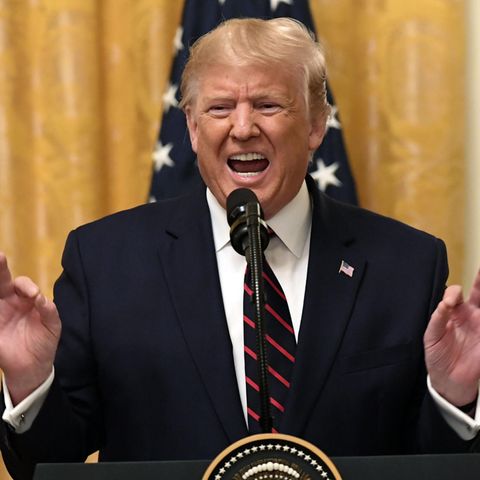 Donald Trump gab während einer Pressekonferenz eine Hass-Tirade zum Besten 
