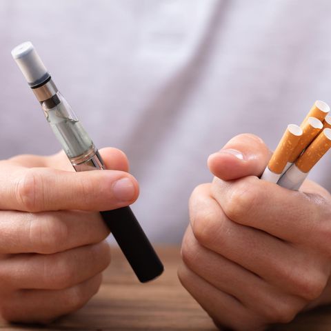 E-Zigarette und Zigaretten im Vergleich