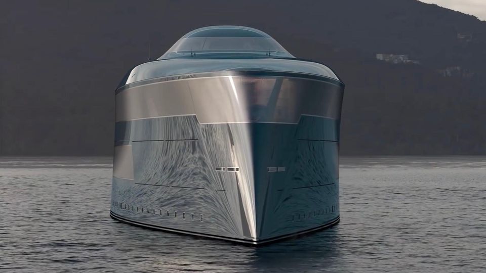 Konzeptstudie "Aqua": Diese Superyacht soll mit Wasserstoff über die Meere fahren Konzeptstudie "Aqua": Diese Superyacht soll mit Wasserstoff über die Meere fahren
