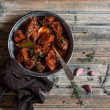 Gulasch im Topf