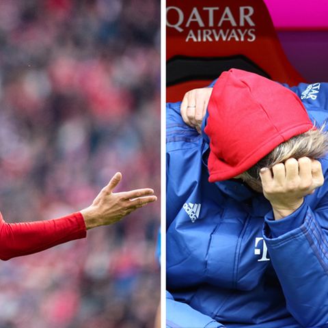 Thomas Müller wurde offiziell zum Bankspieler degradiert, Javi Martinez kommt mit seiner Rolle als solcher nicht gut klar