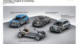 Die vier Audi BEV-Protagonisten