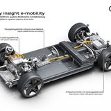 Beim e-tron GT kommt wie beim Taycan Porsche J1 Plattform zum Einsatz