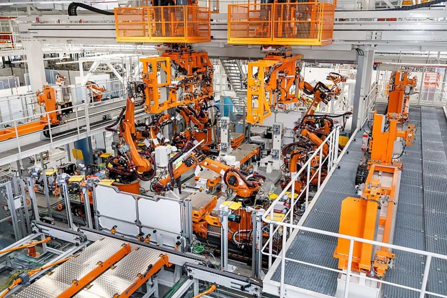 Die Produktion in den Böllinger Höfen wird für den Audi e-tron GT angepasst