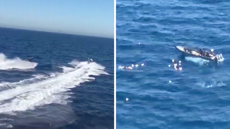 Spanien: Drogenschmuggler retten Fahnder vor dem Ertrinken Spanien: Drogenschmuggler retten Fahnder vor dem Ertrinken