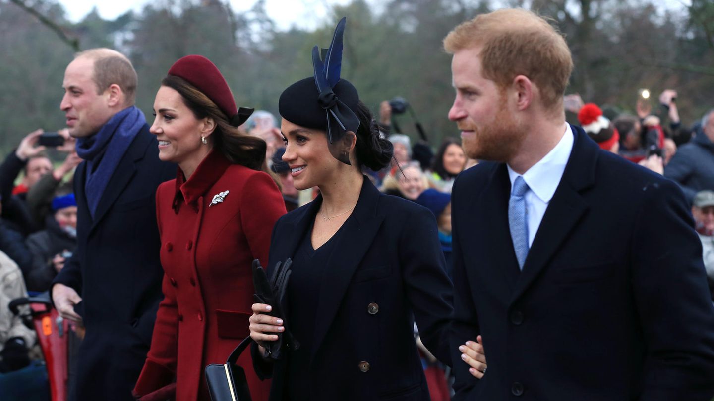 Kate, William, Meghan und Harry werden gemeinsam in einem TV-Spot zu sehen sein