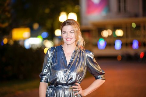Nina Bott beim VAUNET Sommerfest in Berlin