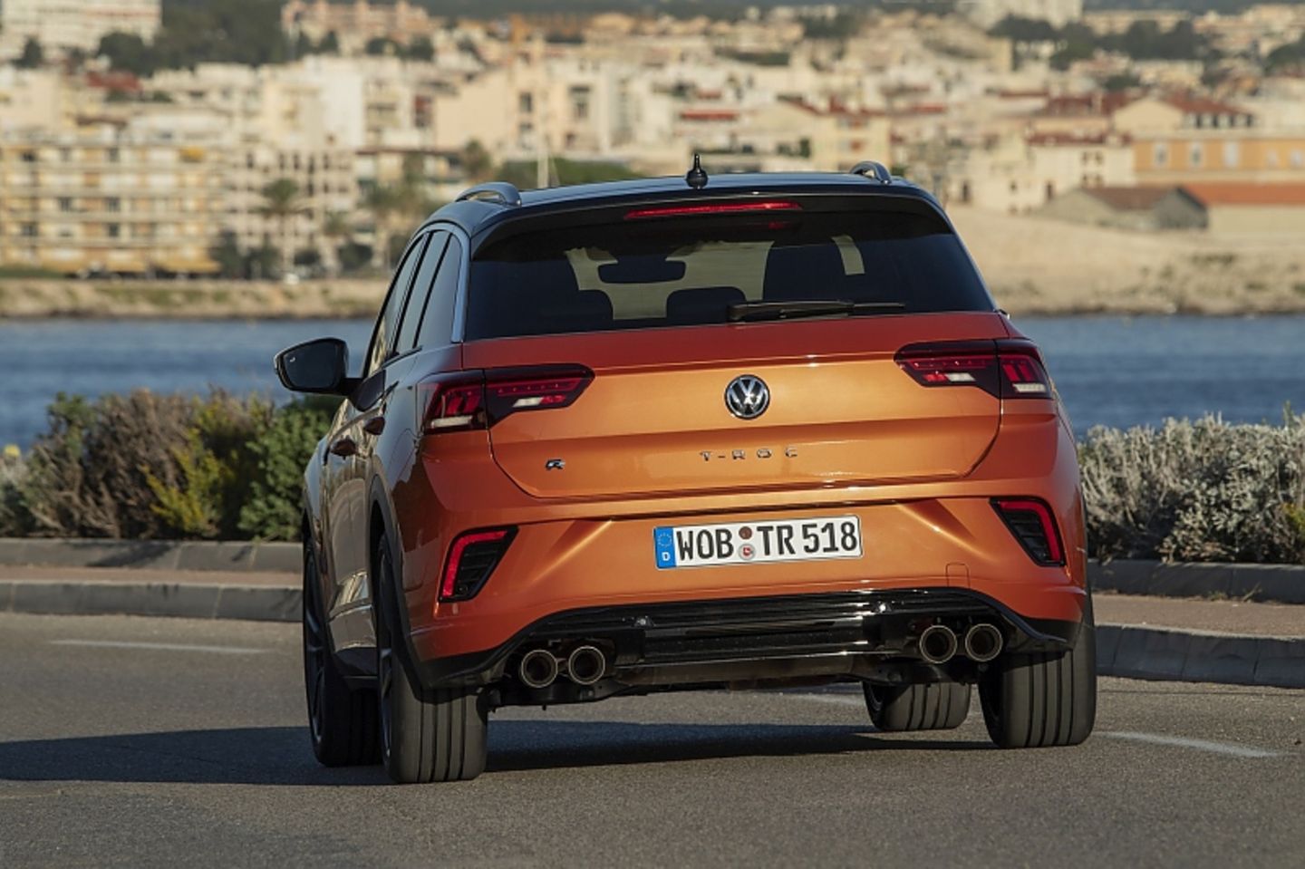 Nach 4,8 Sekunden erreicht der VW T-Roc R 100 km/h