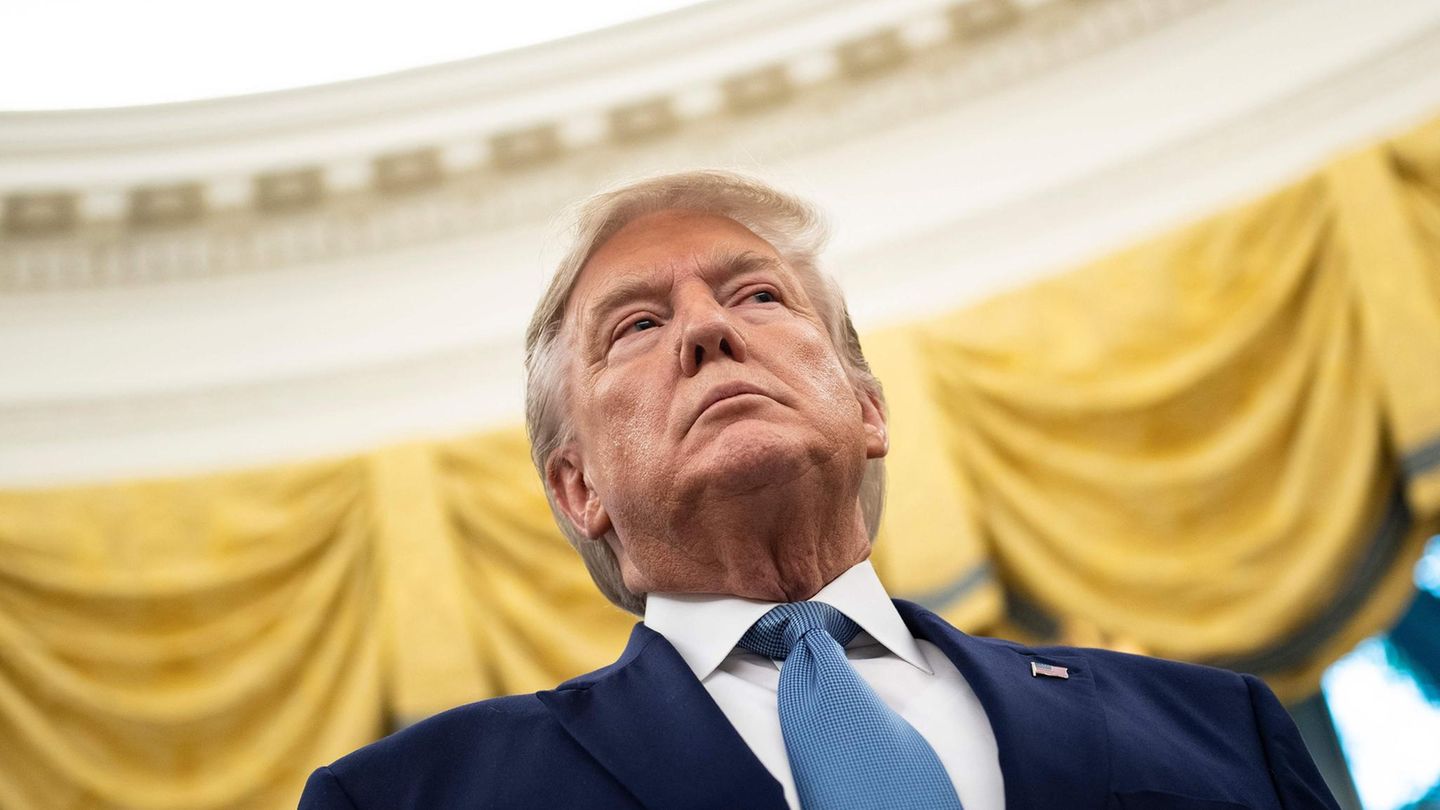 US-Präsident Donald Trump setzt bei der Kongress-Untersuchung zur Ukraine-Affäre auf Blockade