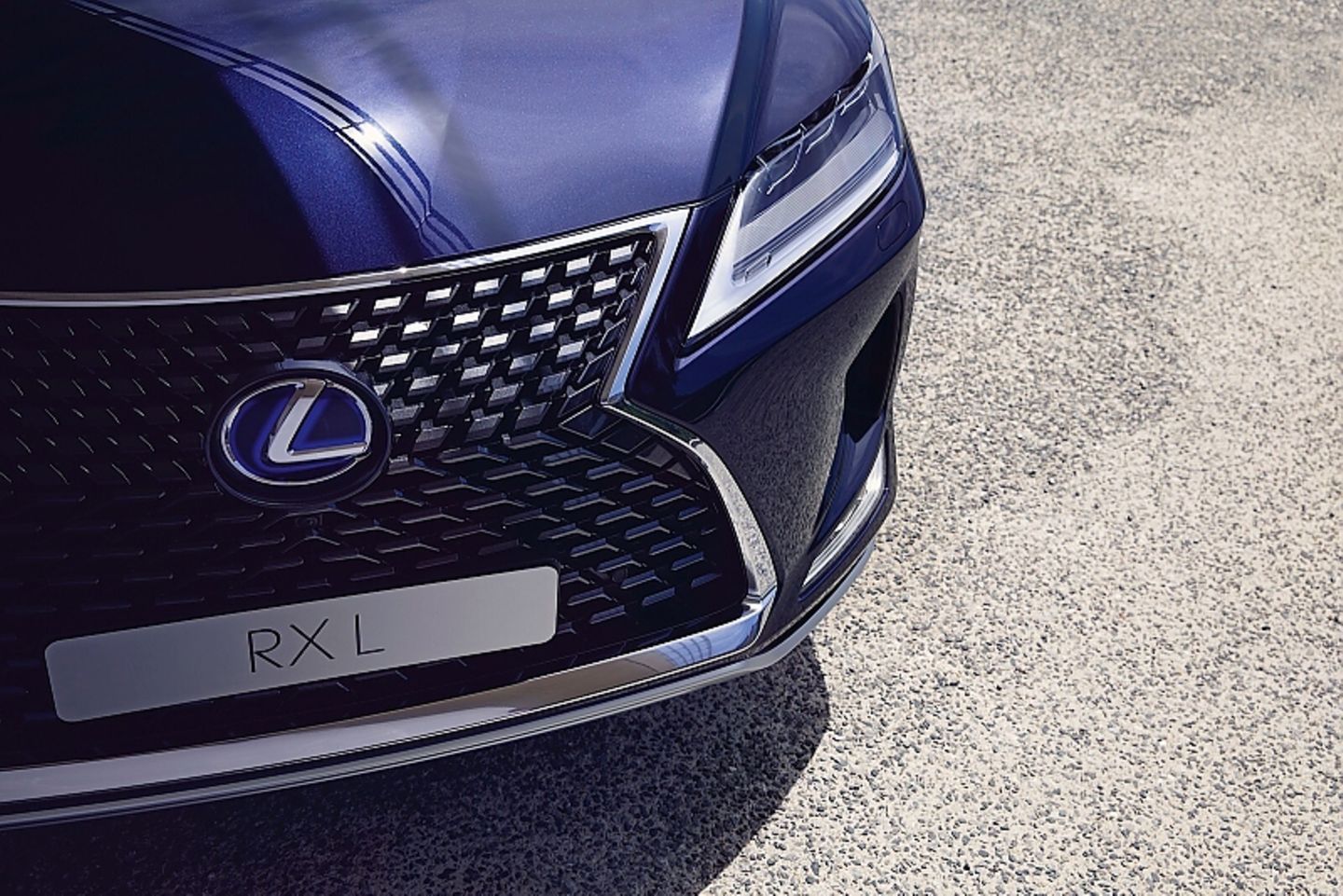 Markenzeichen: Der üppige Kühlergrill des Lexus RX 450h