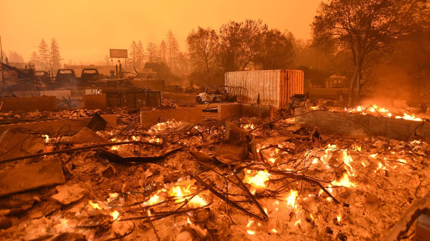 Paradise, Kalifornien: Bei dem verheerenden Waldbrand im November 2018 starben 85 Menschen