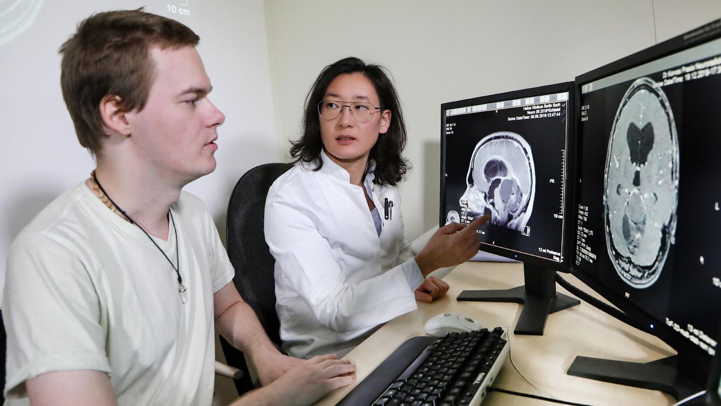 Dr. Yu-Mi Ryang mit Christian Opitz