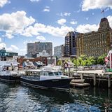 Die Küstenstadt Halifax