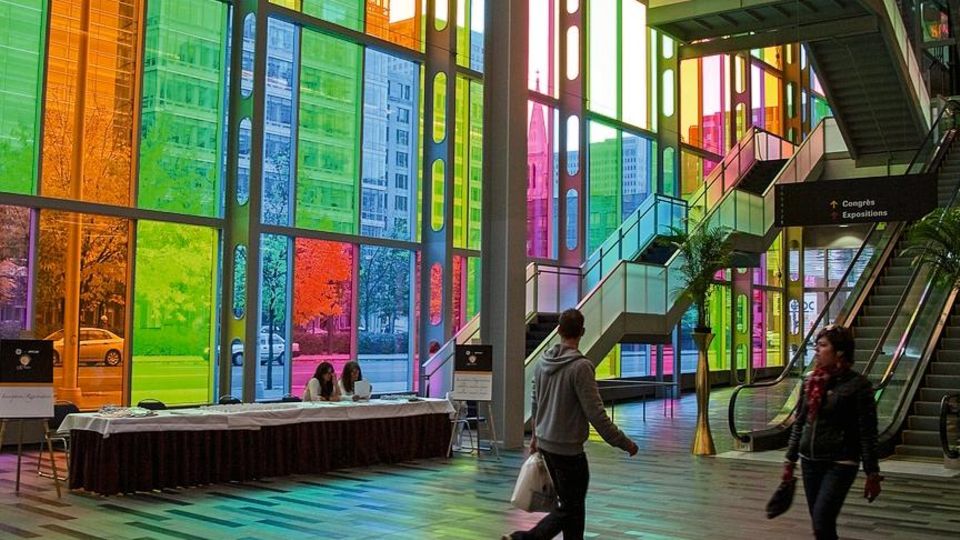 Das Kongresszentrum in Montreal Das Kongresszentrum in Montreal