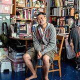 Der Comiczeichner Sherwin Tjia