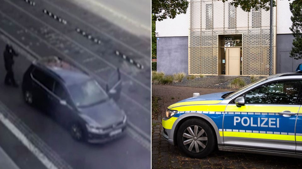 Attacke: Attentäter erschießen zwei Menschen in Halle – Polizei fasst Täter Attacke: Attentäter erschießen zwei Menschen in Halle – Polizei fasst Täter