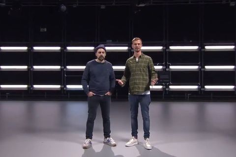 Joko & Klaas im Studio – hier sollte die Livesendung ausgestrahlt werden