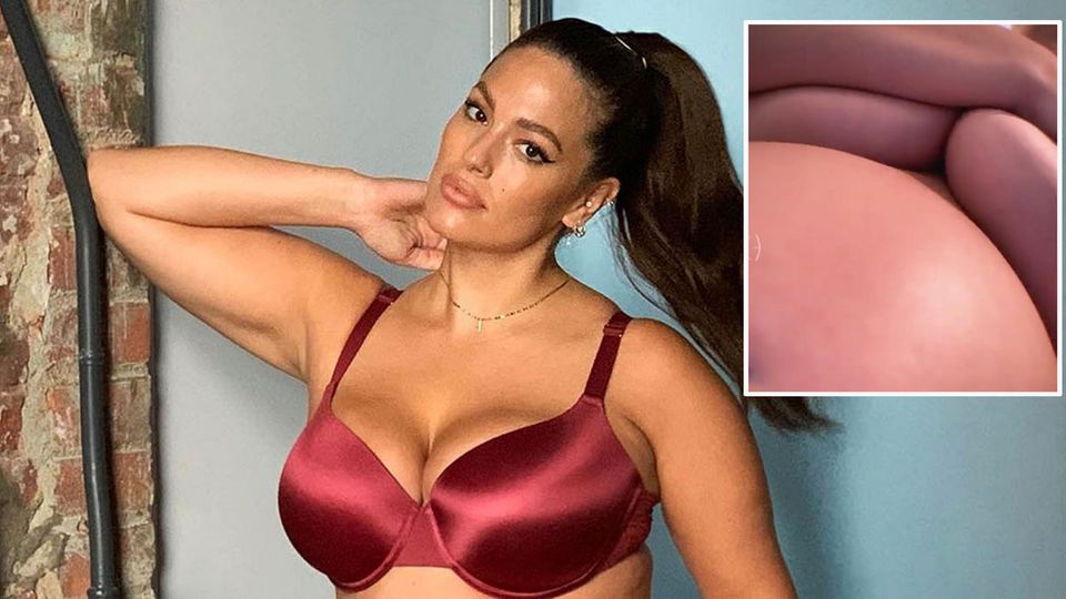 Plus-Size-Model: Schwangere Ashley Graham zeigt sich nackt und erntet dafür Respekt Plus-Size-Model: Schwangere Ashley Graham zeigt sich nackt und erntet dafür Respekt
