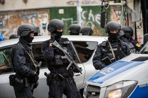 Polizei in Halle