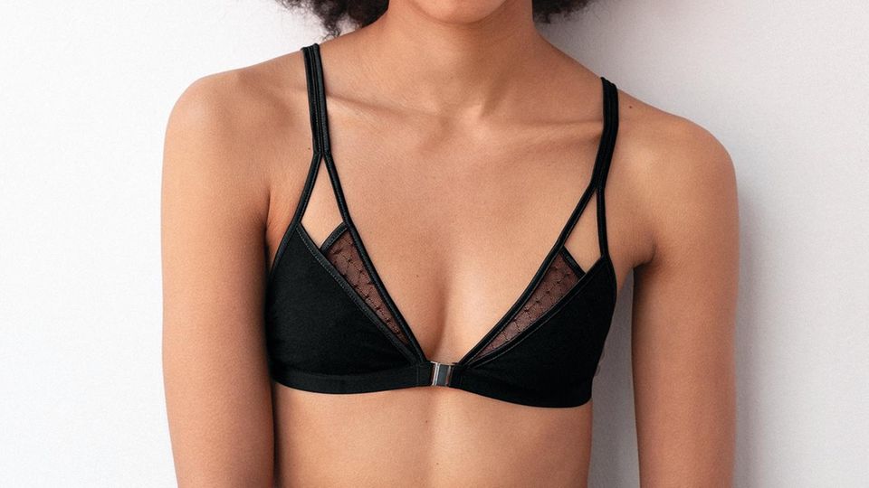 BHs für kleine Brüste: Ein schöner BH für einen schönen, kleinen Busen: Das ist das Ziel von aikyou. Hier das Modell MIA (rund 90 Euro). Ein schöner BH für einen schönen, kleinen Busen: Das ist das Ziel von aikyou. Hier das Modell MIA (rund 90 Euro).