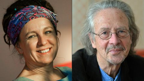 Olga Tokarczuk und Peter Handke
