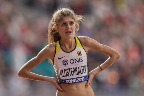 Die deutsche WM-Dritte Konstanze Klosterhalfen