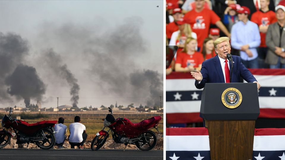 Donald Trump bringt die USA als Vermittler im Konflikt zwischen Türken und Kurden ins Spiel Donald Trump bringt die USA als Vermittler im Konflikt zwischen Türken und Kurden ins Spiel