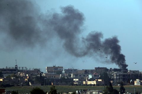 Tall Abyad in Syrien