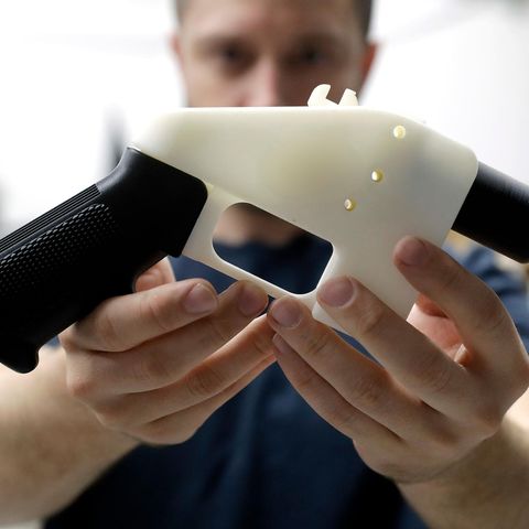 Waffe aus 3D-Drucker