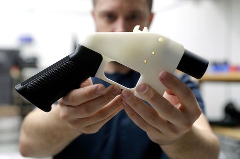 Waffe aus 3D-Drucker