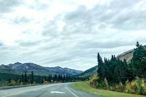 Der Seward Highway in Alaska