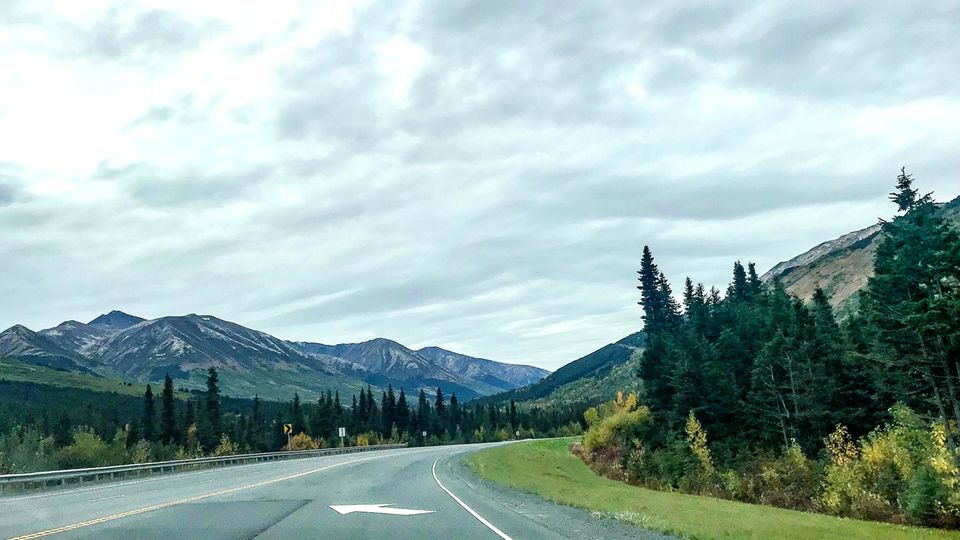 Der Seward Highway in Alaska