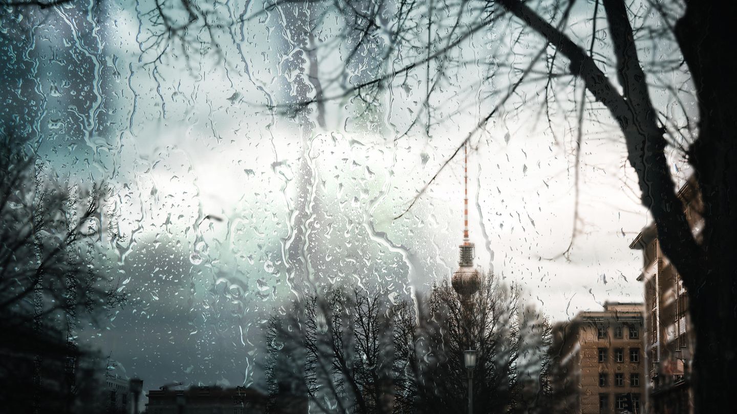 Regen in Berlin