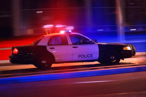US-Polizei Auto