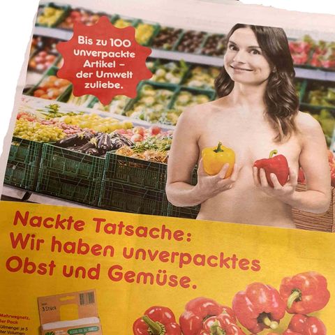 "Unverpackte" Tatsachen: "Nackte Tatsache": Netto kassiert für sexistische Werbung völlig zurecht einen Shitstorm